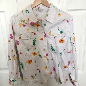 Vintage flower jacket